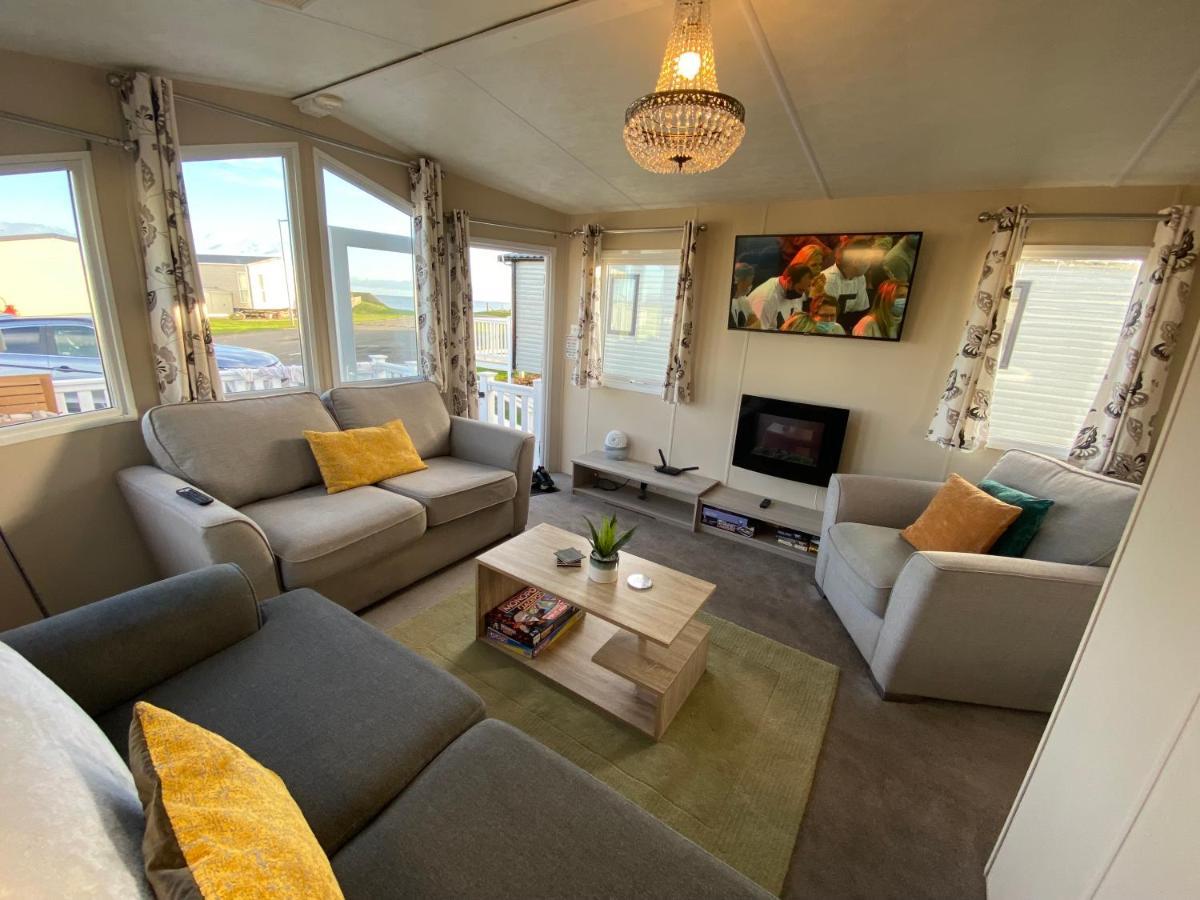 Cosy & Modern Private Seaview Caravan North Seaton Экстерьер фото