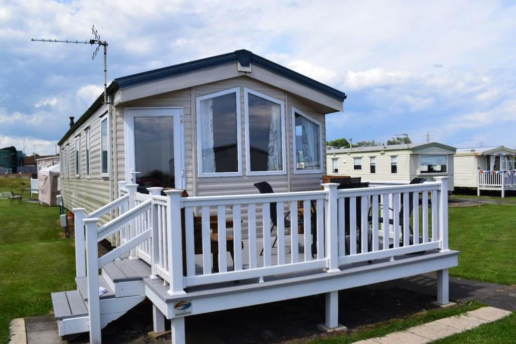 Cosy & Modern Private Seaview Caravan North Seaton Экстерьер фото